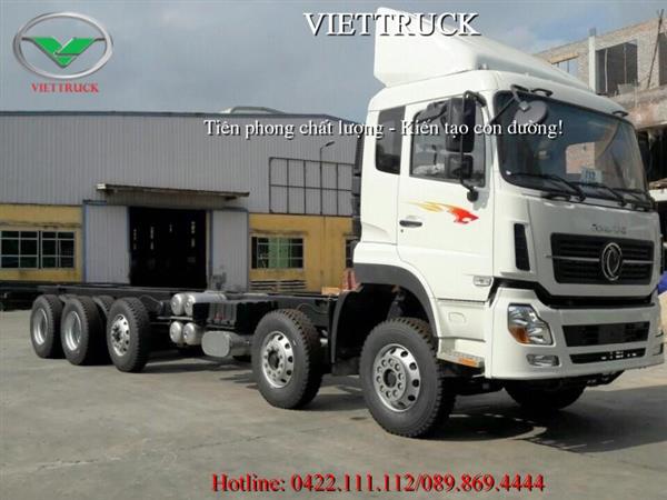 Xe tải dongfeng 5 chân tải trọng 22 tấn nhập khẩu nguyên chiếc