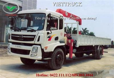 Xe tải cưu long 8 tấn gắn cẩu unic 5 tấn UNIC model URV554